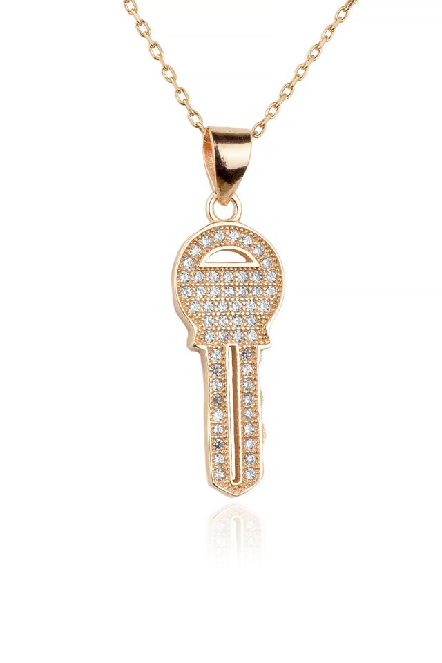 Paveli Anahtar Kolye - Rose