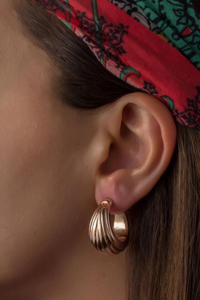 Bombeli Küpe - Rose