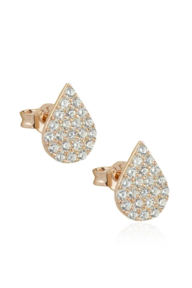 Damla Küpe - Rose  KP-0181