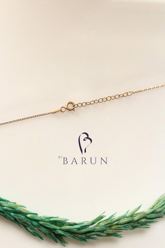 Şans Göz Nazar Fildişi 925 Ayar Safir Taş Gümüş Halhal,Rose