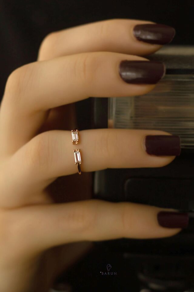 Taşlı Eklem Yüzüğü 925 Ayar Ayarlanabilir Gümüş Yüzük