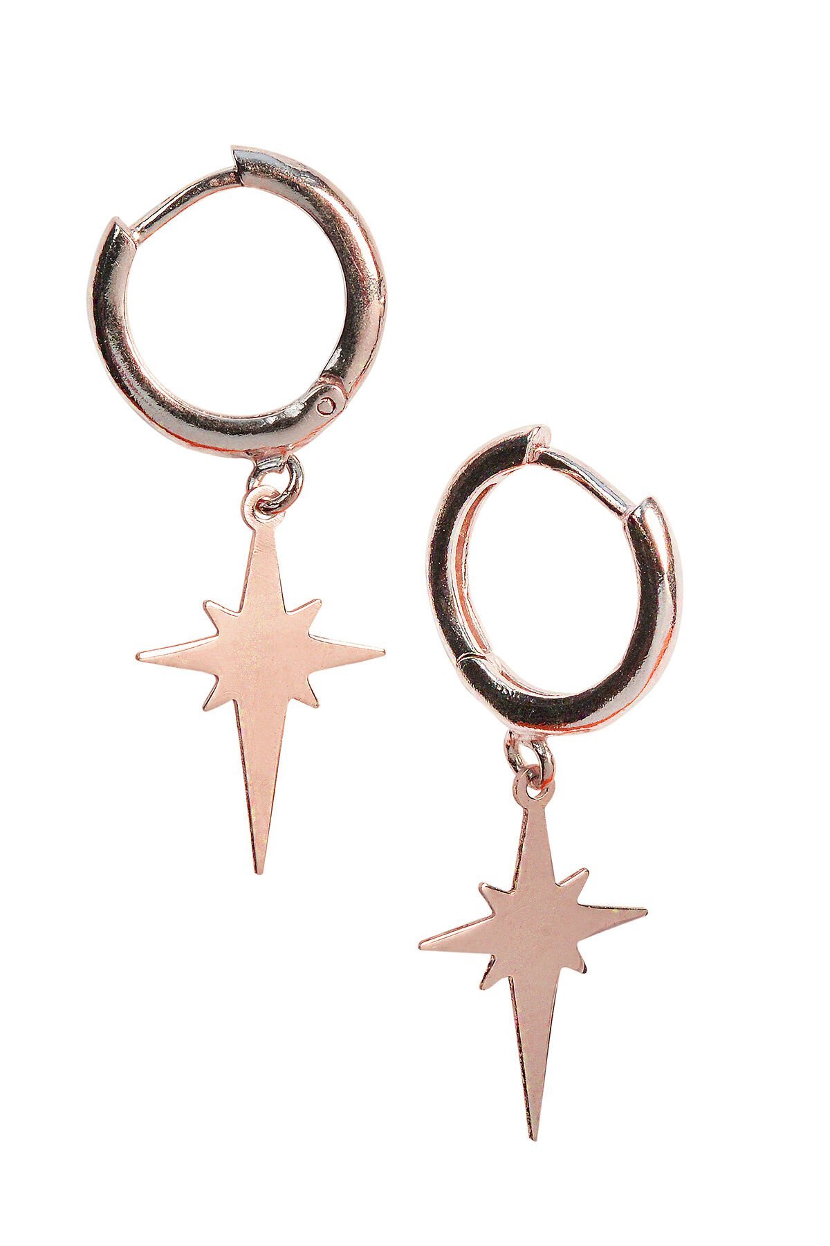 Kuzey Yıldızı Küpe - Rose KP-0032