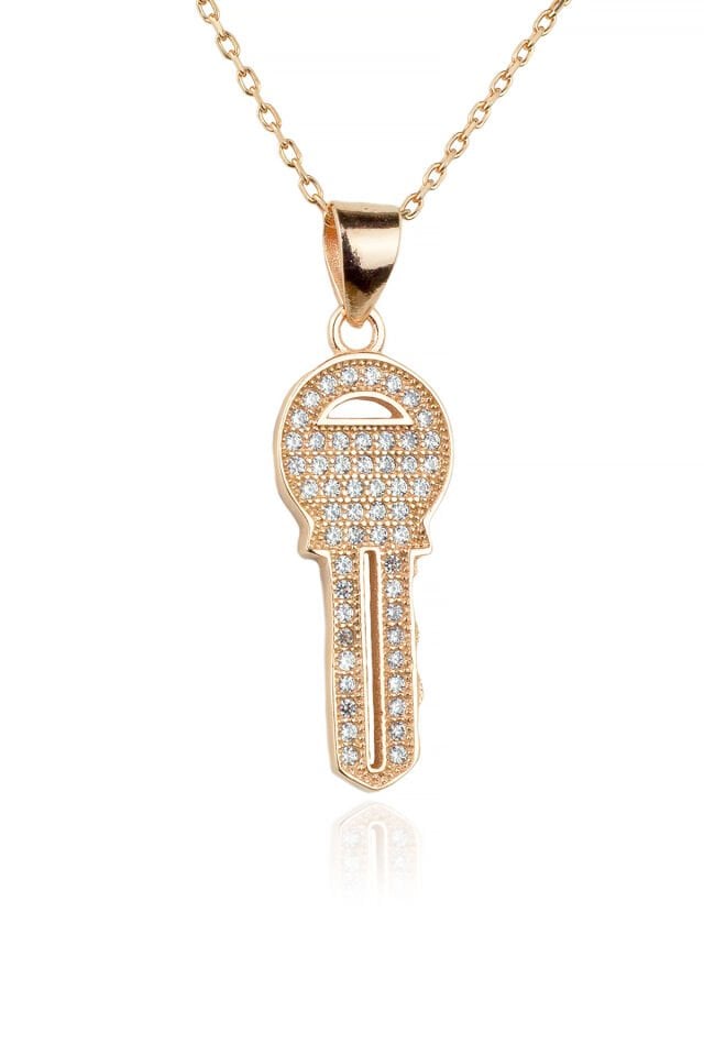 Paveli Anahtar Kolye - Rose