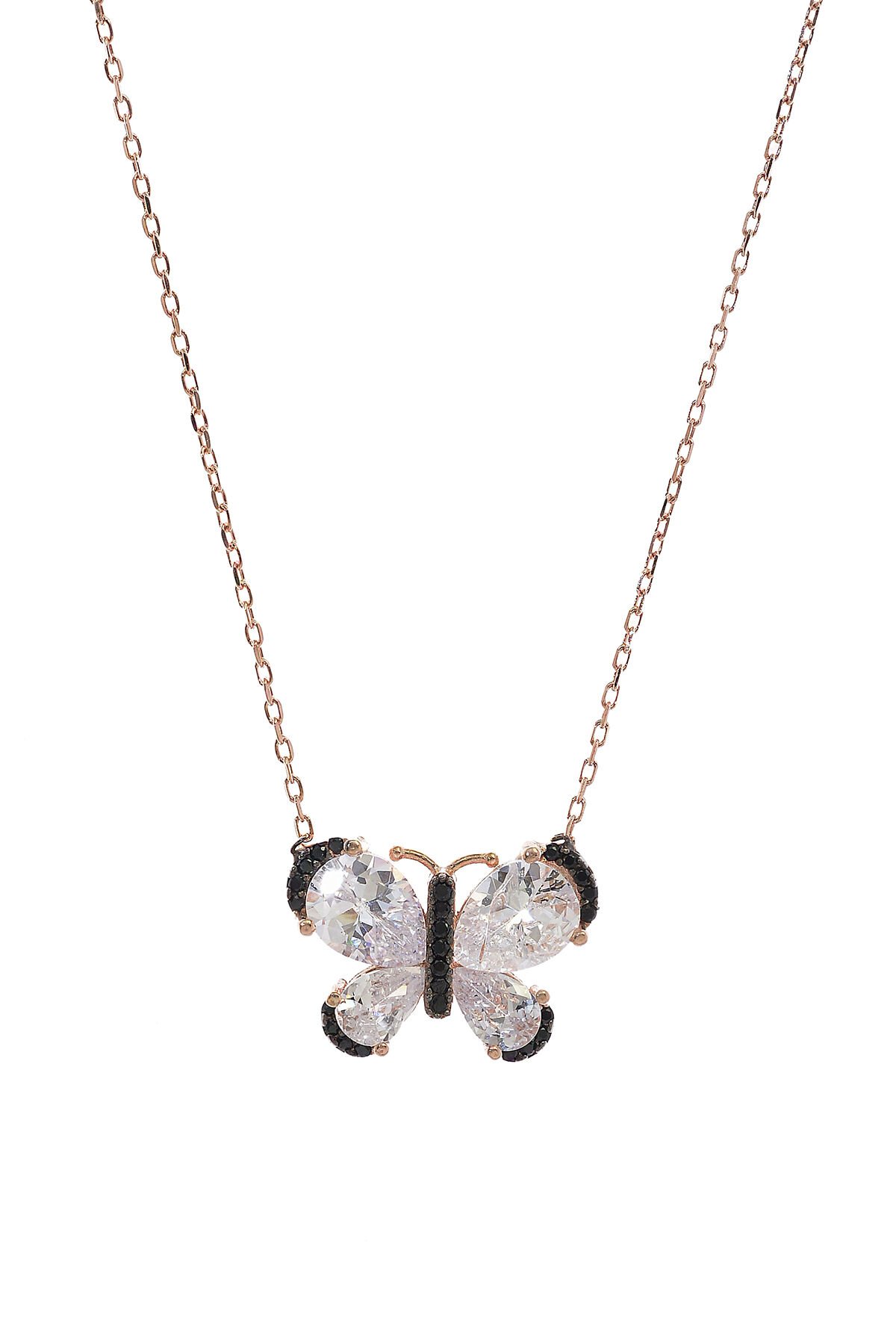 Kelebek Kolye - Rose