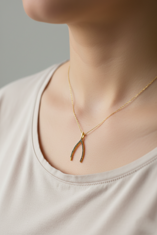 Lades Kemiği Kolye - Rose