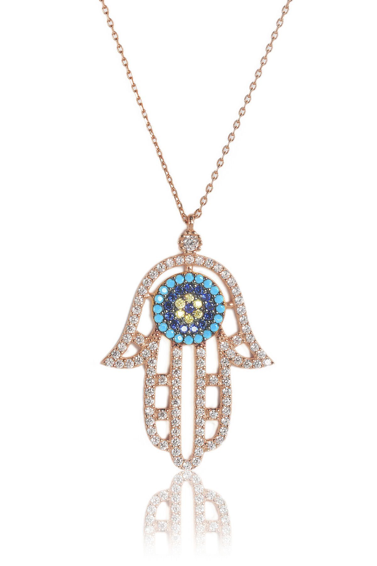 Fatma'nın Eli Kolye - Rose KL-0200