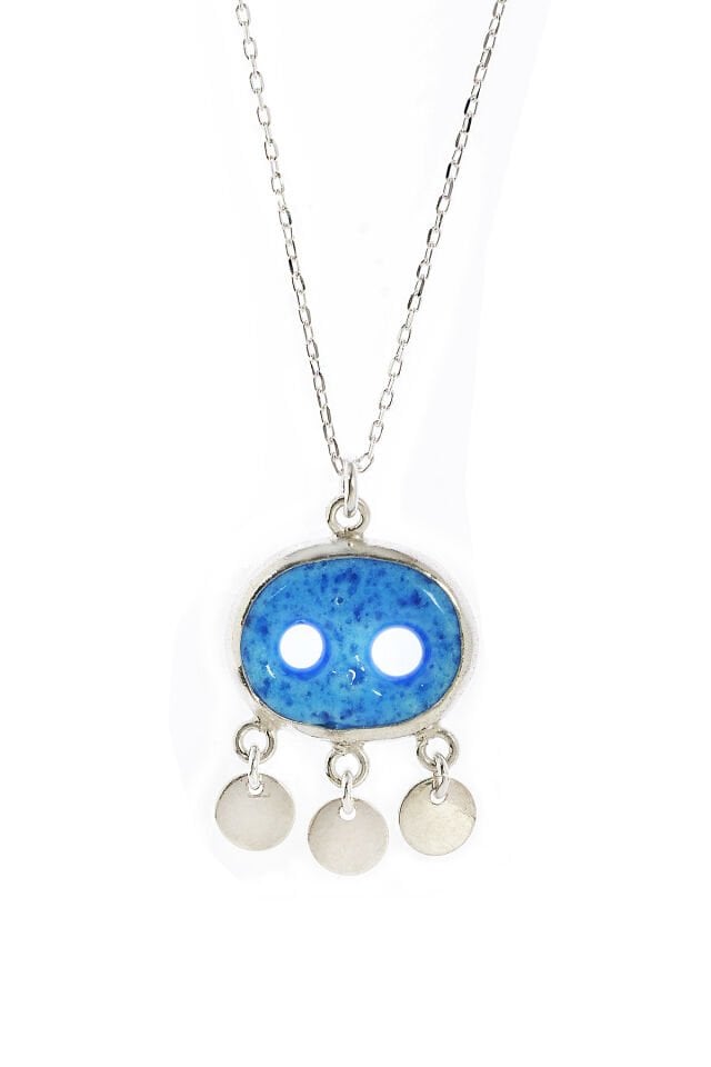 Süryani Kolye - Gümüş Rengi