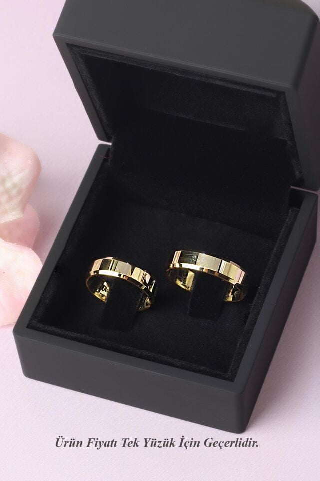 Alyans Kesme Gümüş Nişan Yüzüğü 925 Ayar Gümüş Alyans5 mm Sade Alyans Gümüş Yüzük