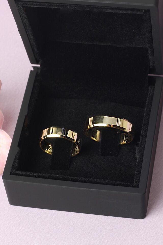 Alyans Kesme Gümüş Nişan Yüzüğü 925 Ayar Gümüş Alyans5 mm Sade Alyans Gümüş Yüzük