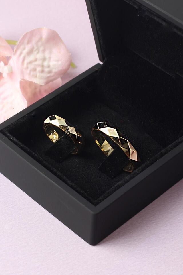 Alyans Kesme Gümüş Yüzük Nişan Düğün Yüzüğü 925 Ayar Gümüş Alyans 5 mm Alyans Gümüş Yüzük