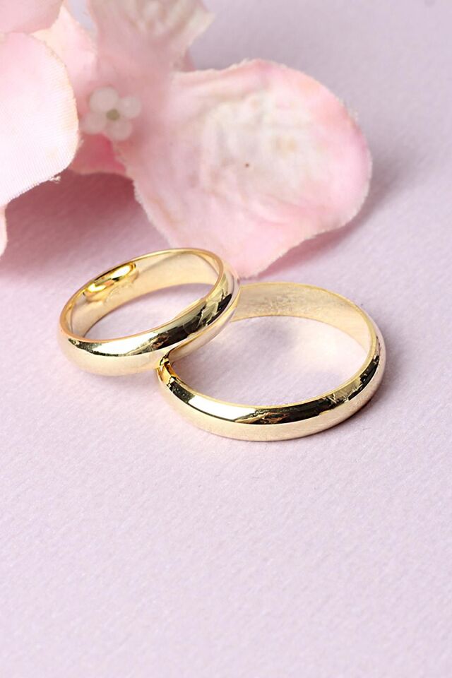 Alyans Bombeli Nişan Söz Yüzüğü Çift Alımlı 925 Ayar Gümüş Alyans Yüzük