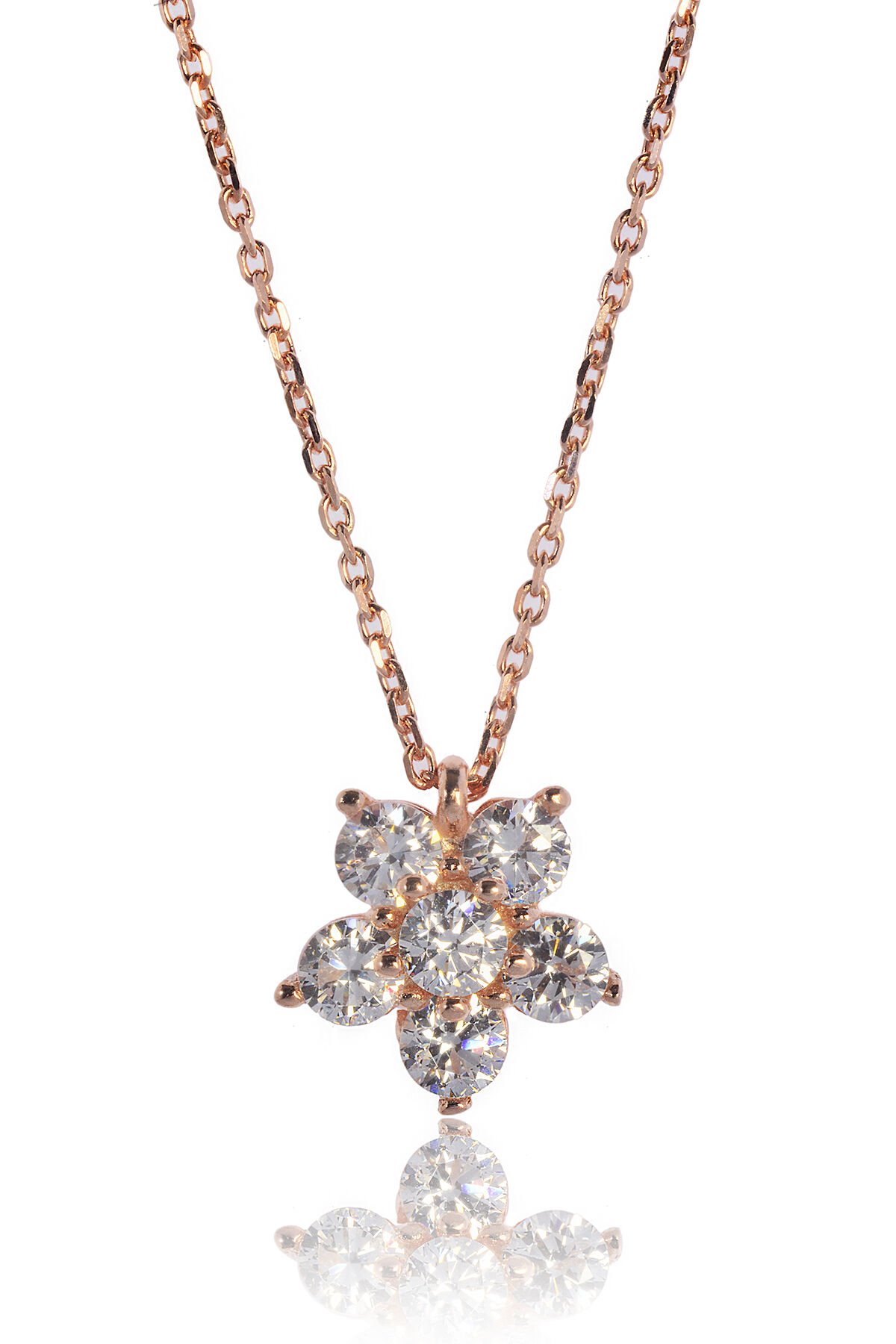 Çiçek Kolye - Rose