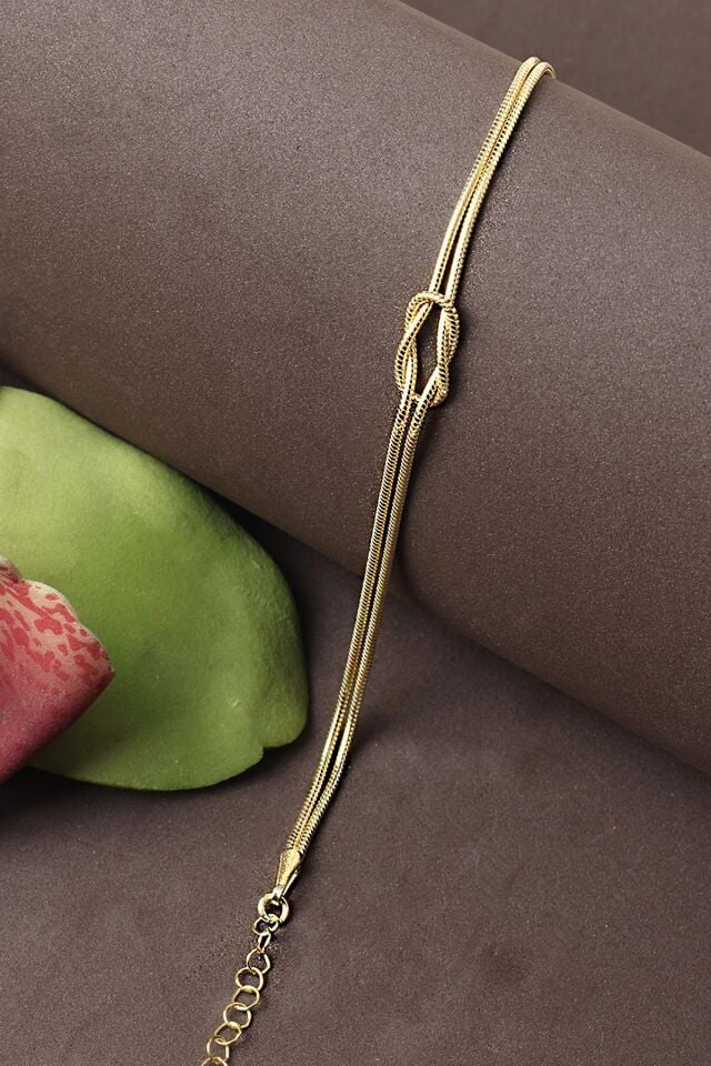 Düğüm Bileklik Sonsuzluk 925 Ayar Gümüş Zincir Bileklik