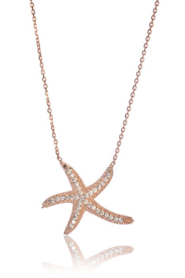 Deniz Yıldızı Kolye - Rose