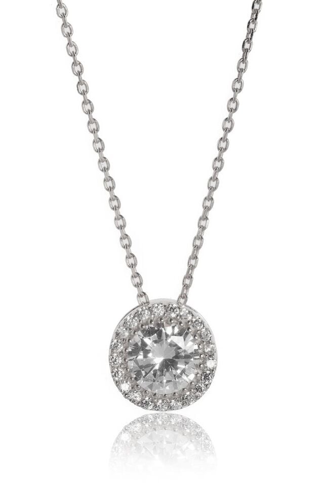 İlizyon Kolye - Gümüş Rengi