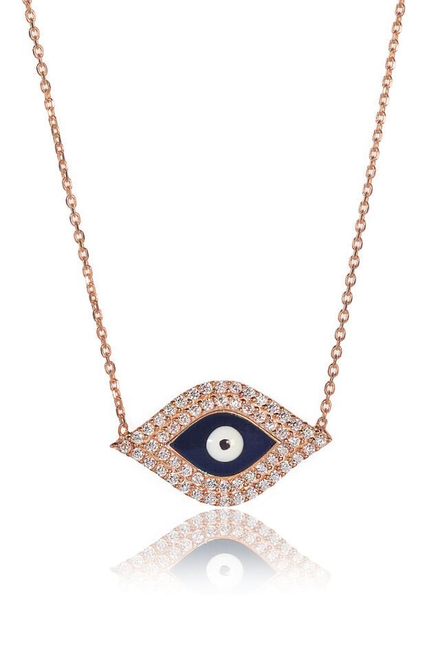 Mekik Göz Kolye - Rose