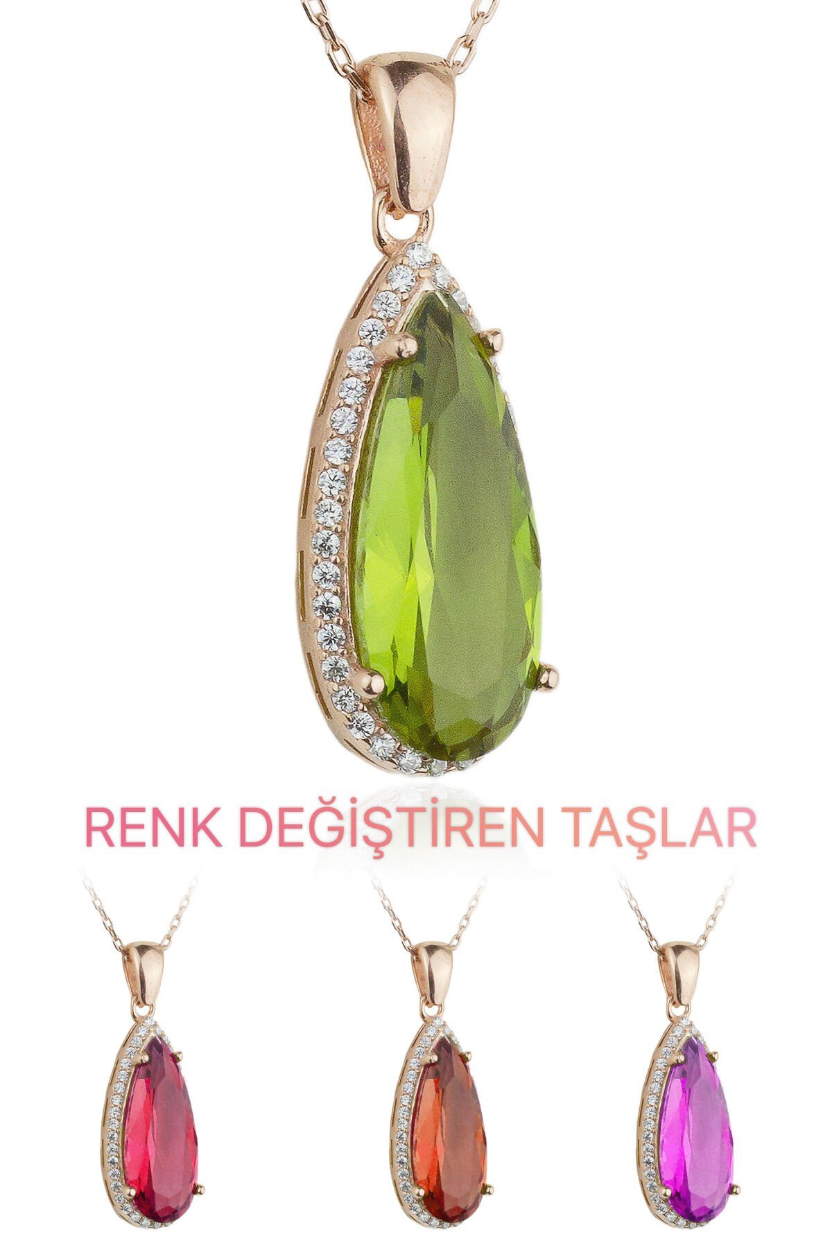 Zultanit Kolye - Rose KL-0554