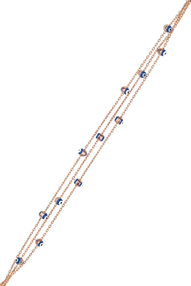 Nazar Boncuklu Bileklik - Rose BL-0043