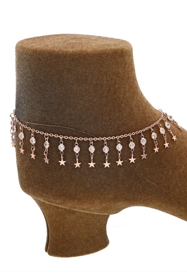 Sallantılı Yıldız Halhal - Rose